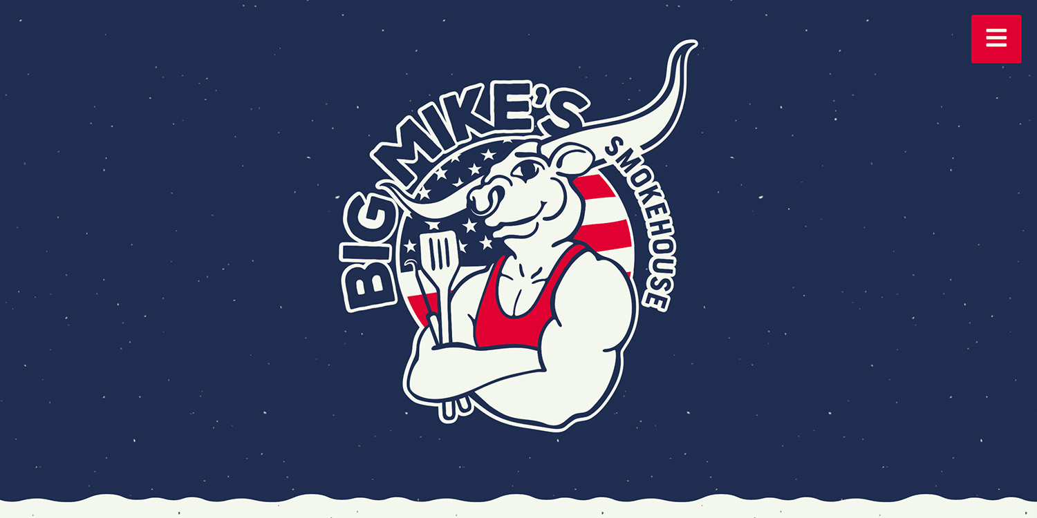 Big Mike's Smokehouse, homepage